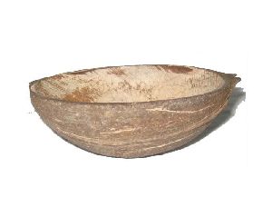 Oval Coconut Shell Bowl