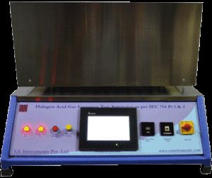 Halogen Acid Gas Emission Test Apparatus ( HMI Model)