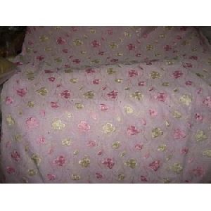 light pink cotton voile 58 inch-embroidered