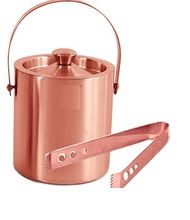 Copper ice bucket for wine and beer