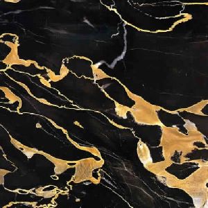 Golden Black Portoro Marble