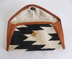 Handmade clutches with genuine leather bag