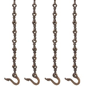 Brass swing chain bronze antique