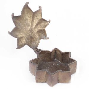 Bronze Floral Storage Box