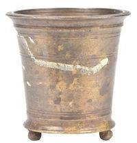 Handmade Bronze Water Pot With Legs