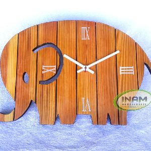 Wooden Wall Clock