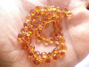 Citrine Micro cutting faceted Gemstone