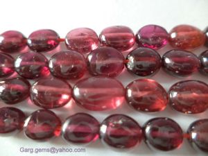 Natural garnet smooth loose oval