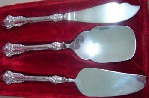 Cake Serving Cutlery Silver Plated