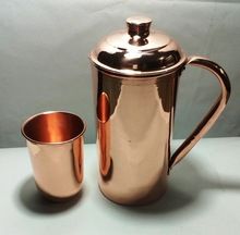 Pure Solid Copper Pitchers