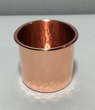 Solid copper glass