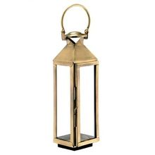 Brass Finish Candle Lantern