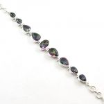 Stunning Mystic topaz bracelet