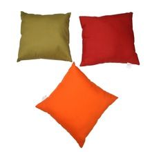 Polyester Poly filled Solid Cushion cover