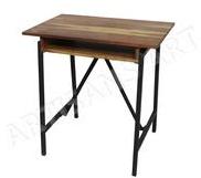 Metal Wood School Desk,