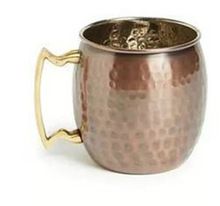 HAMMERED COPPER MOSCOW MULE MUGS