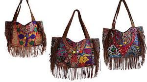 Jacquard Shoulder Bags