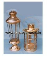 Antique Color Table Top brass Metal lanterns