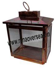 Iron Metal Large Square Shape Lanterns