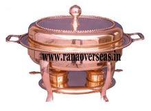 Oval Shape Copper Chafing dish