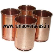 Pure Copper Glass Cup Tumblers For Drinking Water.
