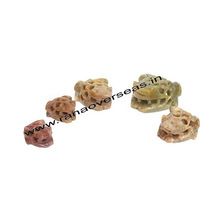 Soapstone Undercut Frogs,