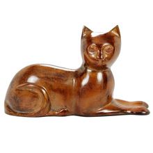 CAT FIGURE CREMATION URN