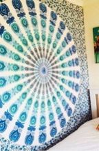 Hippie Mandala Tapestry