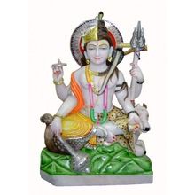 Vishnu and Shiva Hindu Good Marble Statue