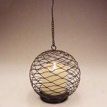 christmas decoration wire ball hanging
