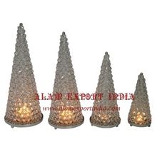 Cone candle holder