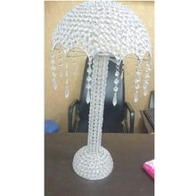 crystal beads umbrella centerpieces