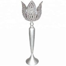 Lotus crystal candle holder