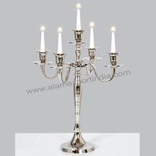 silver candelabra