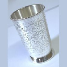 Silver plated Brass Drinking Glass