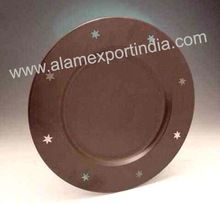 star cutting charger plate