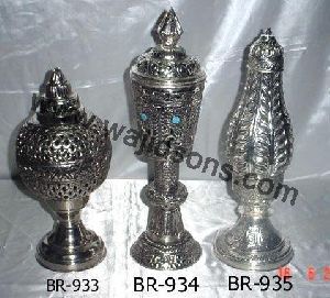 Decorative Silver Plated Lamp