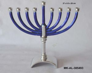 Aluminum Menorah