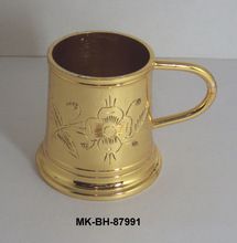 Gold Plated Wine Measure