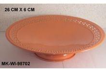 Iron Made Round Cake Platter