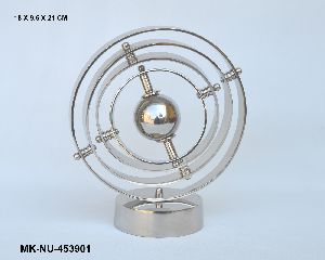 Metal Armillary Sphere Decor