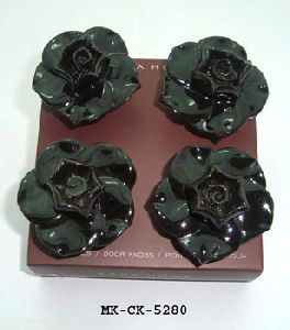 Rose Ceramic Knob