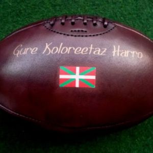 Antique Leather Rugby Ball