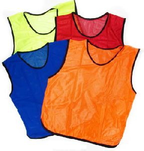 polyester mesh soccer training bibs