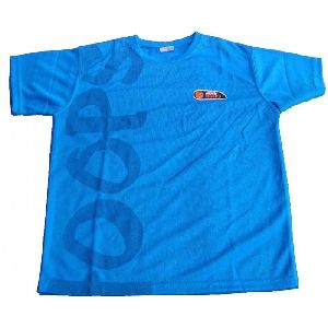 BASKETBALL ROUND NECK KIDS COOL DRY T-SHIRT POLYESTER