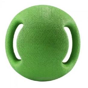 MEDICINE BALL RUBBER DOUBLE HANDLE