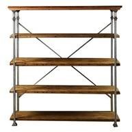 metal bookshelf