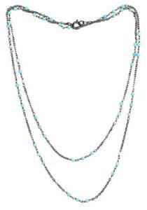 Turquoise Bead Necklace