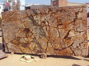 brown marble slabs