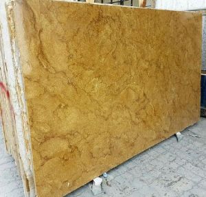 golden marble slabs